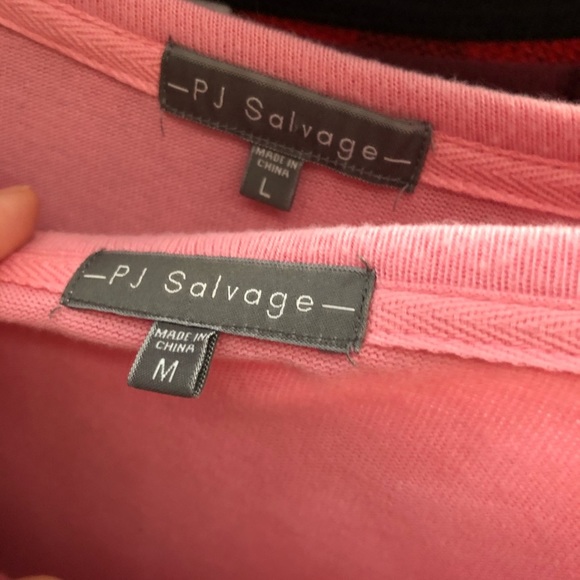 PJ Salvage Let's Flamingle Long Sleeve Graphic Top 🤩 S1 - Picture 9 of 9
